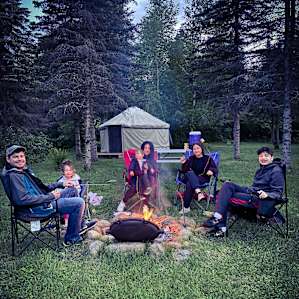 Yurt in the Pines
