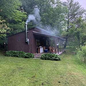 The cabin
