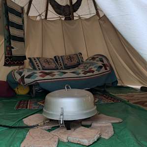 Bed is hard, you will need to bring something more comfortable and extra to sleep on. This didn't deter our experience at all. We had a great time!!