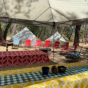 Glamping at Folsom Lake Site C