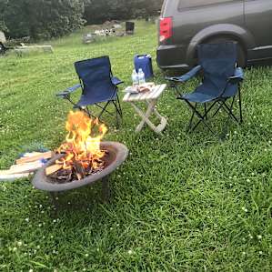 Dwight has portable fire rings.
We love our fire pits.