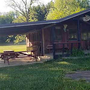 Cute little arts center building. Lots of summer camp vibes!