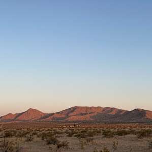 Stunning desert hills