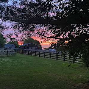 The sunrise we were able to wake up to every morning!