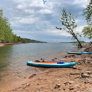 Paddle Boarding - Carter Lake in Loveland.