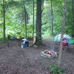 Camp during the day!