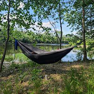 Sorry for the repeat... But anyway,,, take a hammock. LOL
