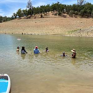 Swimming area (about 10+ minutes from campsite)