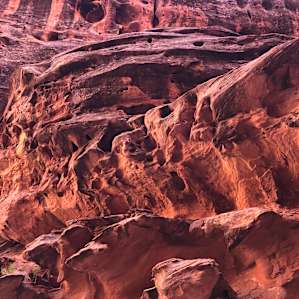 Beautiful rock area in the Horseshoe Canyon