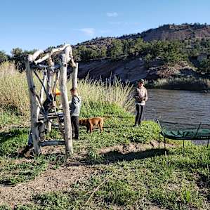 RV Camping on the Arkansas River