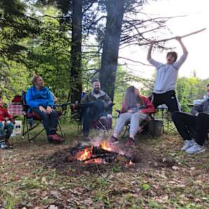 Happy campers!