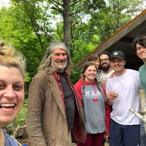 Selfie with our host Gene! Thank you for a wonderful stay on in your beautiful land!