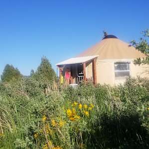 OFF GRID Rustic Glamp & Camp Yurt
