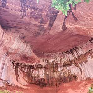 Double Arches. End of Taylor Creek Trail