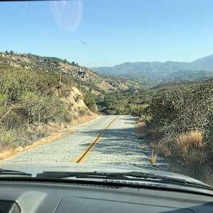 Drive to campsite
