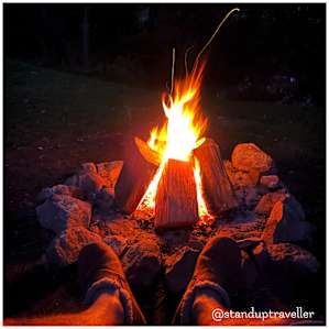 Open fires are such a treat & make the moments special