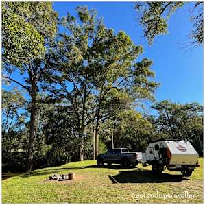 The well kept private sites are a credit to Nathan & a delight