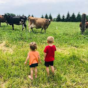Our kids loved our visitors