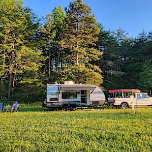 Easy access and set up of the camp site.