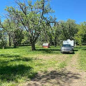 Shaded Private Camp Site