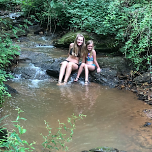 The babbling brook!