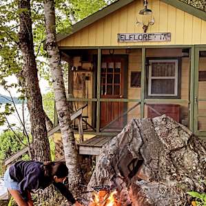 Great place to have a nice fire!