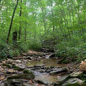 Stream below Magic Totem Site