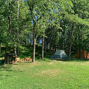 Our two tent set up.