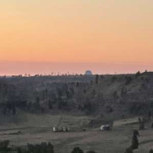 Sunset and Devils Tower