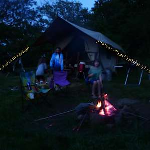 Campfire and s'more time