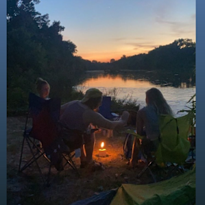The Sticks - Camping on the River