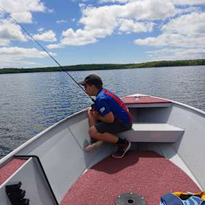 Best fishing I ever had.