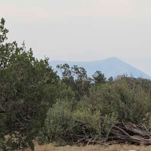 view from camping area