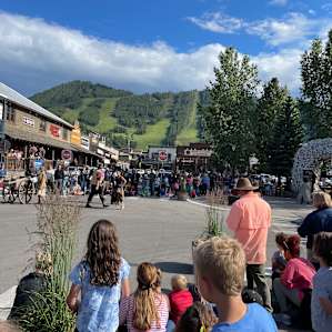 Jackson Hole shootout every night at 6pm! Great for kids.
