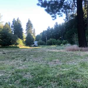 Facing the entrance to the camp area.