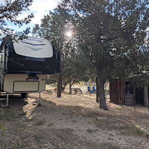 Nice private site with shade!