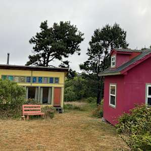 Windy Hollow Yellow Camping Cabin