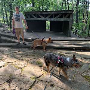 Nice peaceful hike around the amphitheater.