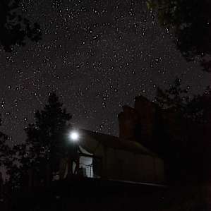 Look up at night!