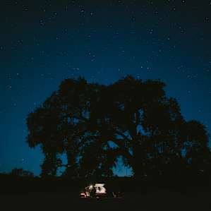 The stars are SO bright out here.