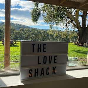 The Love Shack + extras welcome in tents/vans