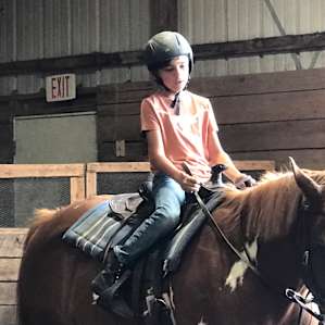 Very relaxing for my son to sit on top of such a beautiful animal. Humbling and respect.