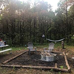 Secluded woods on the Bourbon Trail