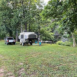 Bluff Camp Spot (Camp, Fish, Swim)