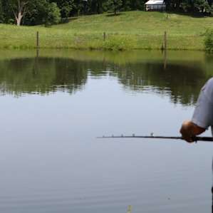 Fantastic fishing. Caught 6 fish in no time.