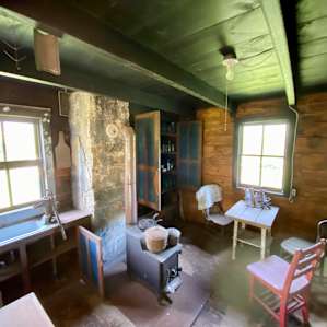 Loafer's Glory Rustic Camp Cabin