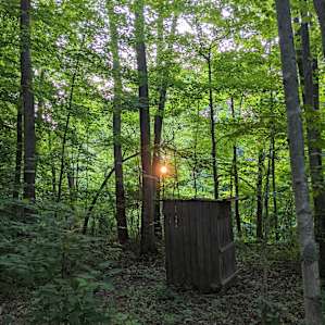 The outhouse