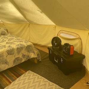 Glamping at Folsom Lake Site C