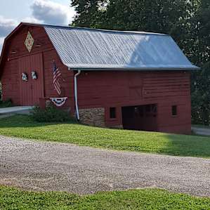 Great barn to relax and play games.
