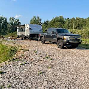 Mt. Forest Campsite on a Fish Pond